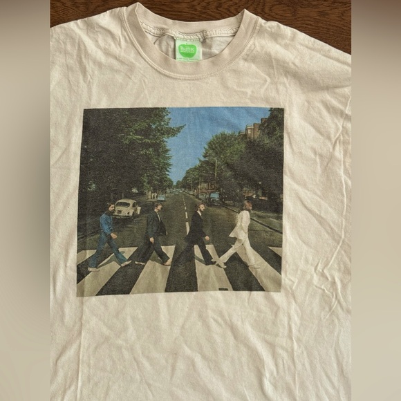 The Beatles Off White T-Shirt. Size L. - Picture 1 of 5